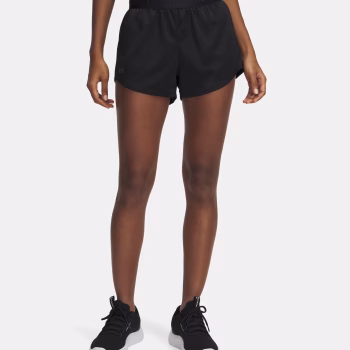 Σορτς UNDER ARMOUR Tech Play Up Shine Μαύρο