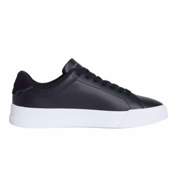 Sneakers TOMMY HILFIGER Court Lth Detail Μαύρο