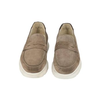 Loafers MONTE NAPOLEONE Pelle Suede Μπεζ