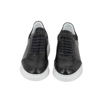 Sneakers MONTE NAPOLEONE Pelle e Suede Μαύρα