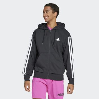 Ζακέτα ADIDAS 3S Fz Μαύρη