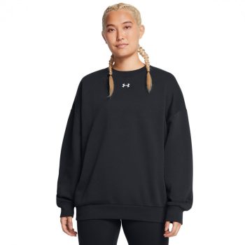 Φούτερ Μπλούζα UNDER ARMOUR Rival Fleece Crew Μαύρη