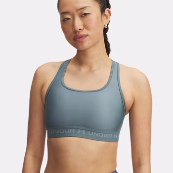 Bra UNDER ARMOUR Crossback Mid Πετρόλ
