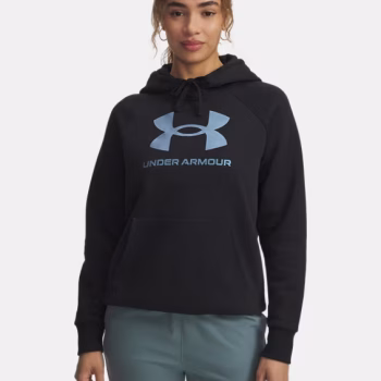 Φούτερ Μπλούζα UNDER ARMOUR Rival Fleece Shimmer Μαύρη