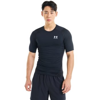 Μπλούζα UNDER ARMOUR Comp Ss Μαύρη