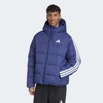 Μπουφάν ADIDAS Ess 3S Μπλε