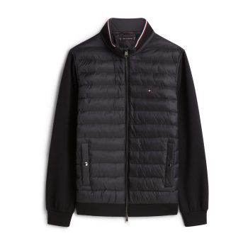 Ζακέτα Tommy Hilfiger Mix Media Ess RWB Stand Collar