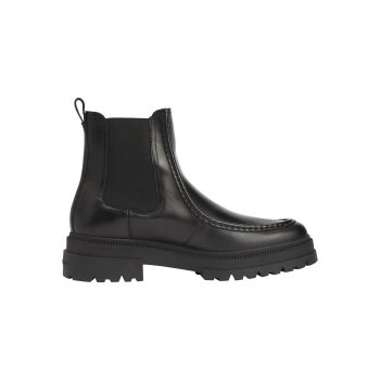 Μποτάκι Tommy Hilfiger Chunky Chelsea Μαύρο