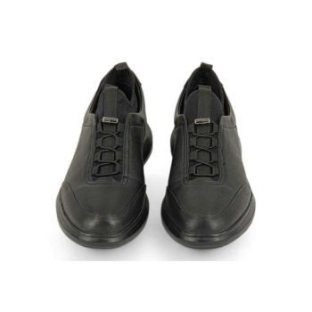 Sneakers MONTE NAPOLEONE Δερμάτινα Μαύρα