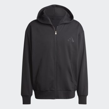 Ζακέτα ADIDAS A SZN FL Μαύρη