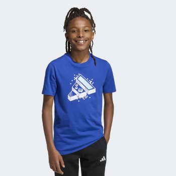 Παιδικό T-Shirt ADIDAS Game Μπλε