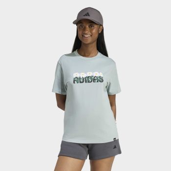 Γυναικείο T-Shirt ADIDAS Soft Side Μέντα