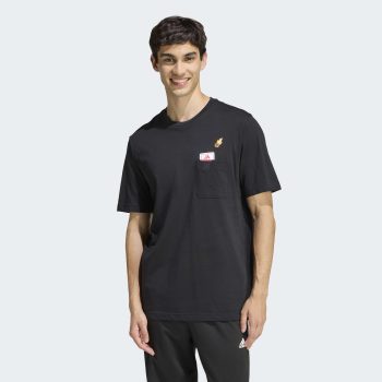 T-Shirt ADIDAS Mini Bball Μαύρο