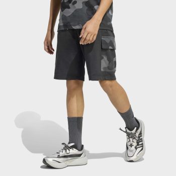 Παιδικό Σορτσάκι ADIDAS Camo FT Μαύρο