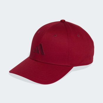 Καπέλο ADIDAS BB Cap Cotton Μπορντό
