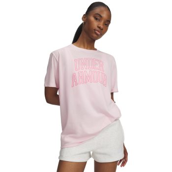 Γυναικείο T-Shirt UNDER ARMOUR Rival OS Campus Ροζ