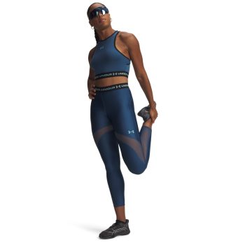 Κολάν UNDER ARMOUR HeatGear Mesh Legging Γαλάζιο