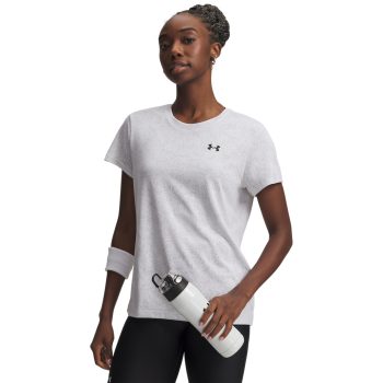 Γυναικείο T-Shirt UNDER ARMOUR Tech Pixelate Λευκό
