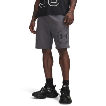 Σορτς UNDER ARMOUR Rival Lightweight Graphic Ανθρακί