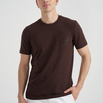T-Shirt MONTE NAPOLEONE Καφέ