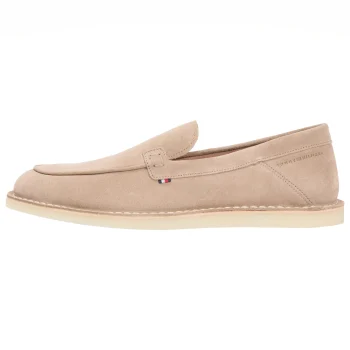 Loafer TOMMY HILFIGER Stitchdown Μπεζ