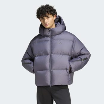 Μπουφάν ADIDAS Z.N.E. Puffer Γκρι