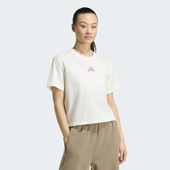 Γυναικείο T-Shirt ADIDAS Motion G Off White