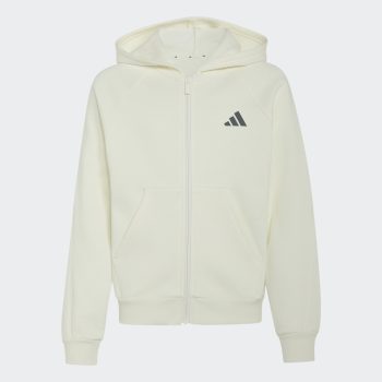 Παιδική Ζακέτα ADIDAS CLGT FZ Λευκή