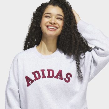 Γυναικείο Φούτερ ADIDAS Holiday Sweater Γκρι