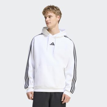 Φούτερ ADIDAS 3S Fleece Λευκό