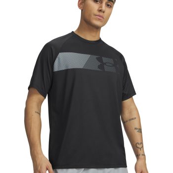 T-Shirt UNDER ARMOUR Tech Graphic Μαύρο