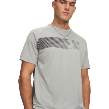 T-Shirt UNDER ARMOUR Tech Graphic Γκρι
