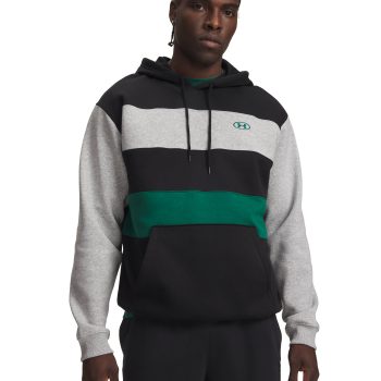 Φούτερ UNDER ARMOUR Rival Fleece Striped Μαύρο