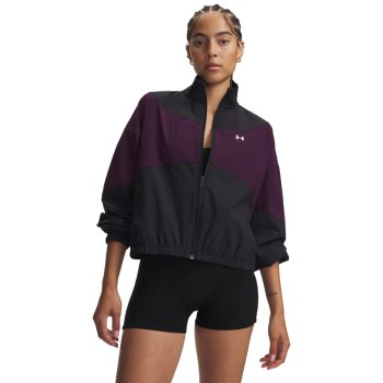 Γυναικεία Ζακέτα UNDER ARMOUR Rival Woven Μαύρη