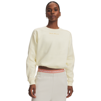 Γυναικείο Φούτερ UNDER ARMOUR Rival Fleece Shimmer Off White