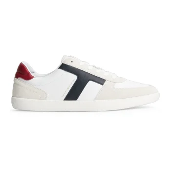 Παπούτσι TOMMY HILFIGER Tribeca Sneaker Mix Λευκό