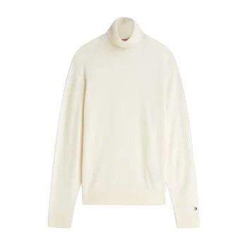 Ζιβάγκο TOMMY HILFIGER NY Merino Roll Neck Μπεζ