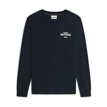 Μακρυμάνικο T-Shirt TOMMY HILFIGER 1985 Graphic Μπλε