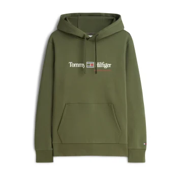 Φούτερ TOMMY HILFIGER RWB Graphic Reg Fleece Λαδί